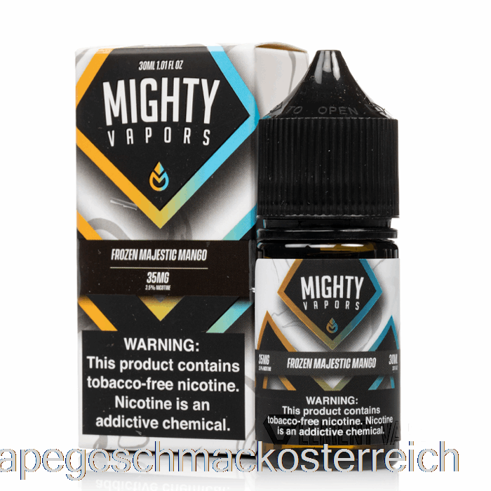 Gefrorene Majestätische Mango – Mächtige Dampfsalze – 30 Ml, 50 Mg Vape-Geschmack